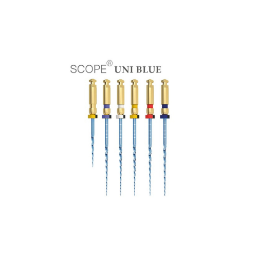 Scope Uni Blue Kanal Eğeleri 25 MM