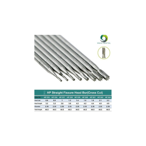 Wave Dental Tungsten Carbide Fisür Frez