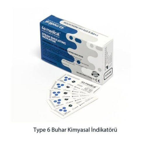 4A Medical Buhar Kimyasal İndikatörü