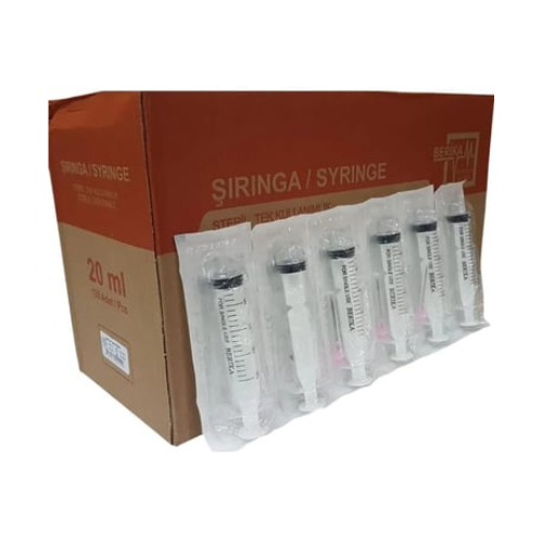 Berika Steril Enjektör 20 Ml